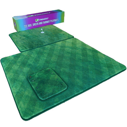 Tee Box, Green and Fairway Playmats